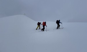 Skitour Gaishörndl - Aufstieg, kurz vor dem Ziel