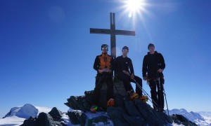 Skihochtour Allalinhorn - Gipfelsieg