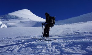 Skihochtour Allalinhorn - Rückblick Allalinhorn