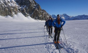 Skihochtour Strahlhorn - über den Allalingletscher