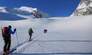 Skihochtour Strahlhorn - über den Allalingletscher