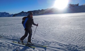 Skihochtour Strahlhorn - über den Allalingletscher