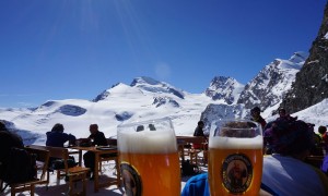 Skihochtour Strahlhorn - Biergenuss