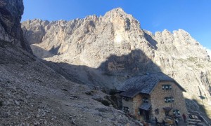 Klettersteig Plattkofel - bei der Langkofelhütte