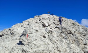 Klettersteig Plattkofel - Schlussanstieg