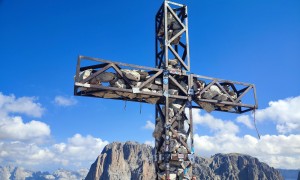 Klettersteig Plattkofel - Gipfelsieg